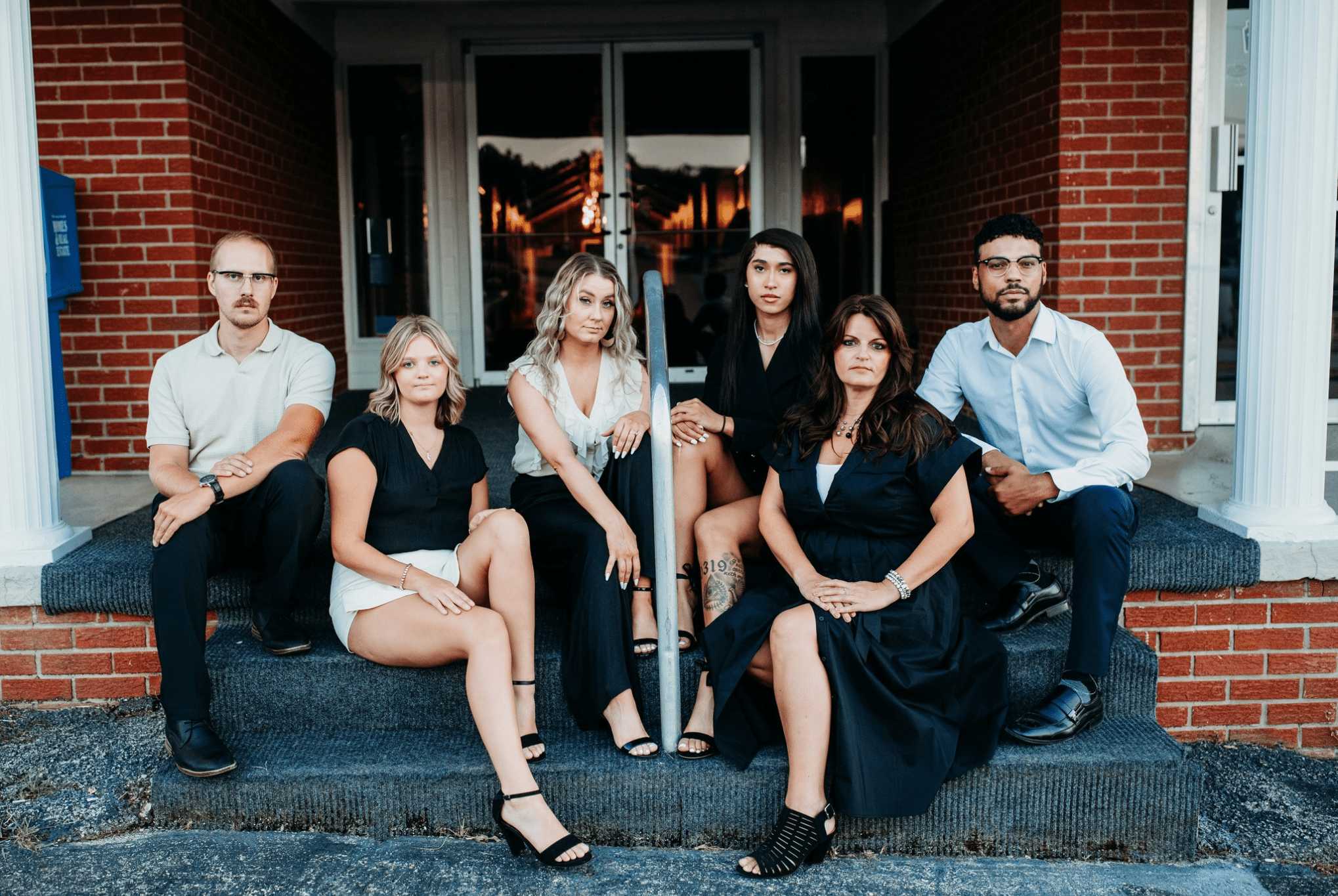 Borrowed Time Real Estate team photo captured during a Poplar Bluff branding session.